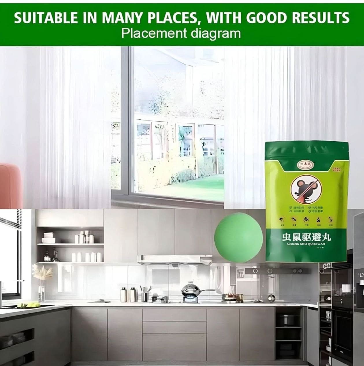 Pesto-Guard⢠: Rat & Insect Repellent Pellets