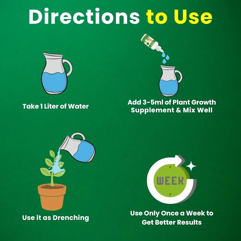 Plant Boosters (Pack of 3) (Get Free Climbing Rose Seeds)