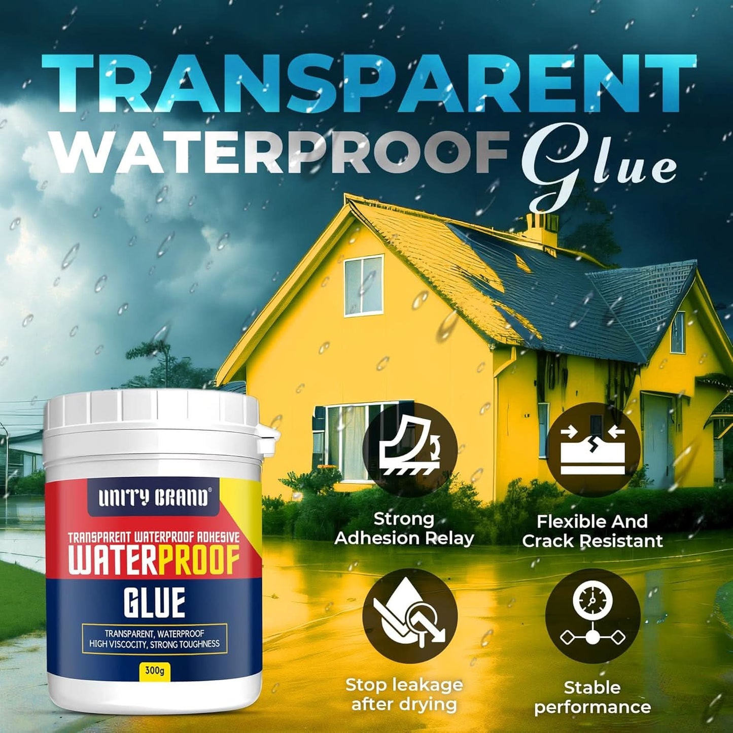 Invisible Waterproof Glue™