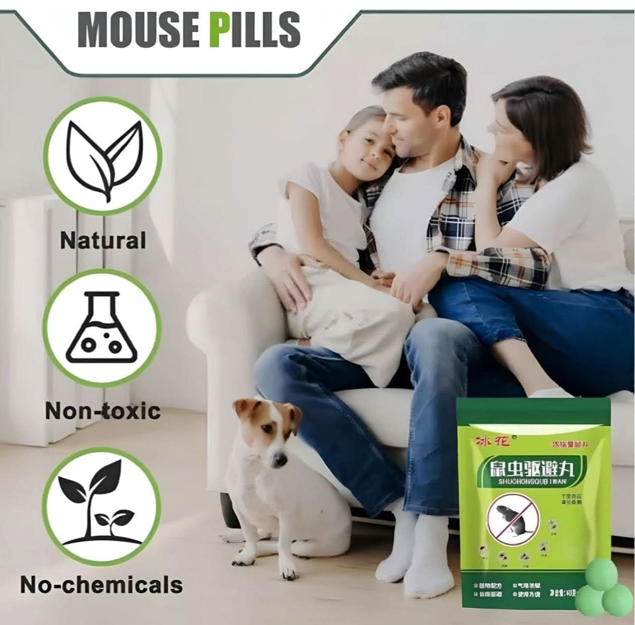 Pesto-Guard™ : Rat & Insect Repellent Pellets