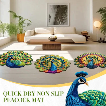 3D Peacock Mat™ (Pack of 2)