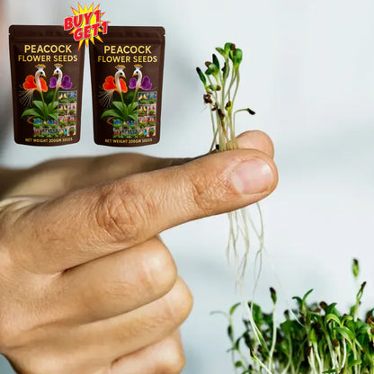 Peacock Flower Seeds™ + 2 Plant Boosters (Absolutely Free)