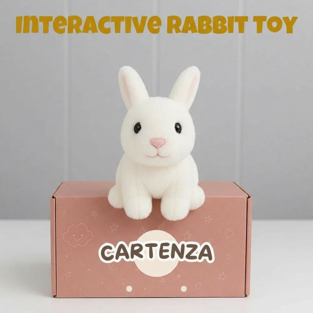 Board White Rabbit Toy Walking Rabbit Toy™