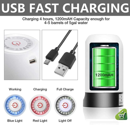 Wireless Water Can Dispenser Pump™
