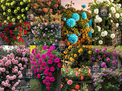 Hybrid Climbing Rose Seeds™ + 2 Plant Boosters (Absolutely Free)