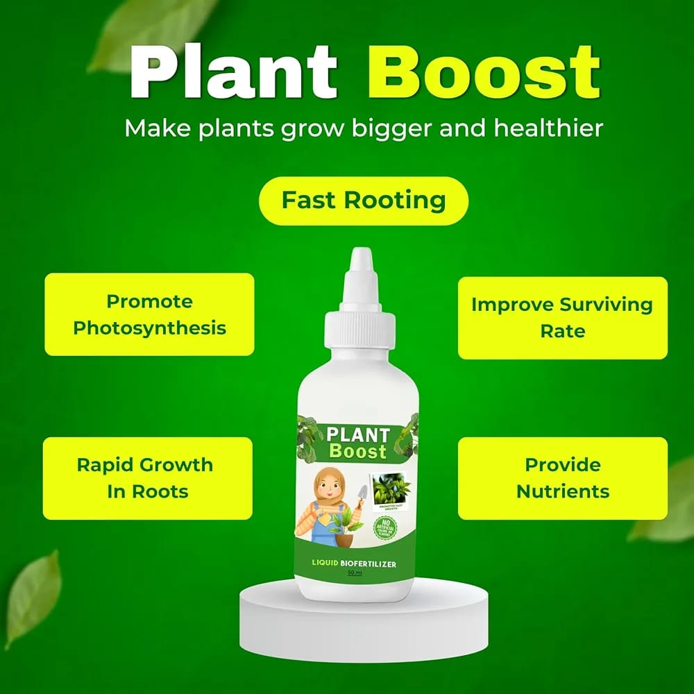 Plant Boosters (Pack of 3) (Get Free Climbing Rose Seeds)