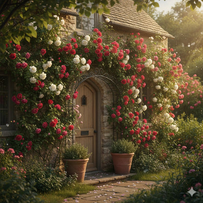 Hybrid Climbing Rose Seeds™ + 2 Plant Boosters (Absolutely Free)